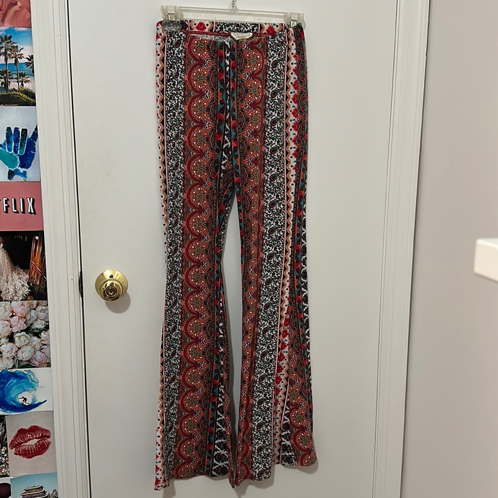 Stretchy soft flare bohemian pants!